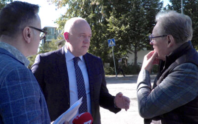 Ukrainan suurlähettiläs vieraili IRR-TV:n tilaisuudessa Keravalla