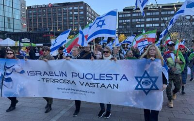 Helsingissä marssittiin Israelin rinnalla – terroria vastaan, toivon puolesta
